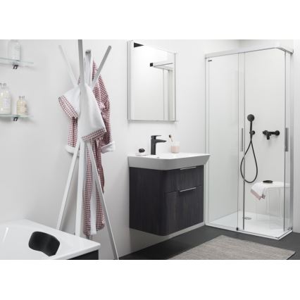 LAUFEN HF500702428000 - Håndvaskarmatur LAURIN 16,2 cm mat titan sort