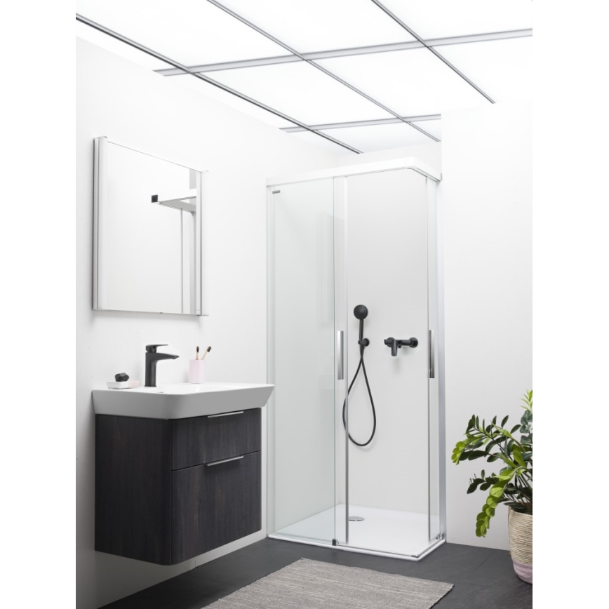 LAUFEN HF500702428000 - Håndvaskarmatur LAURIN 16,2 cm mat titan sort