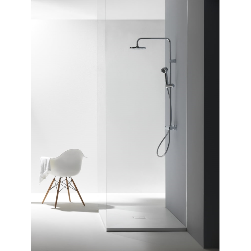 LAUFEN HF500957100600 - Brusesæt med termostathane CITYPRO skinnende krom