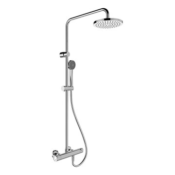 LAUFEN HF500957100600 - Brusesæt med termostatisk brusebatteri CITYPRO krom
