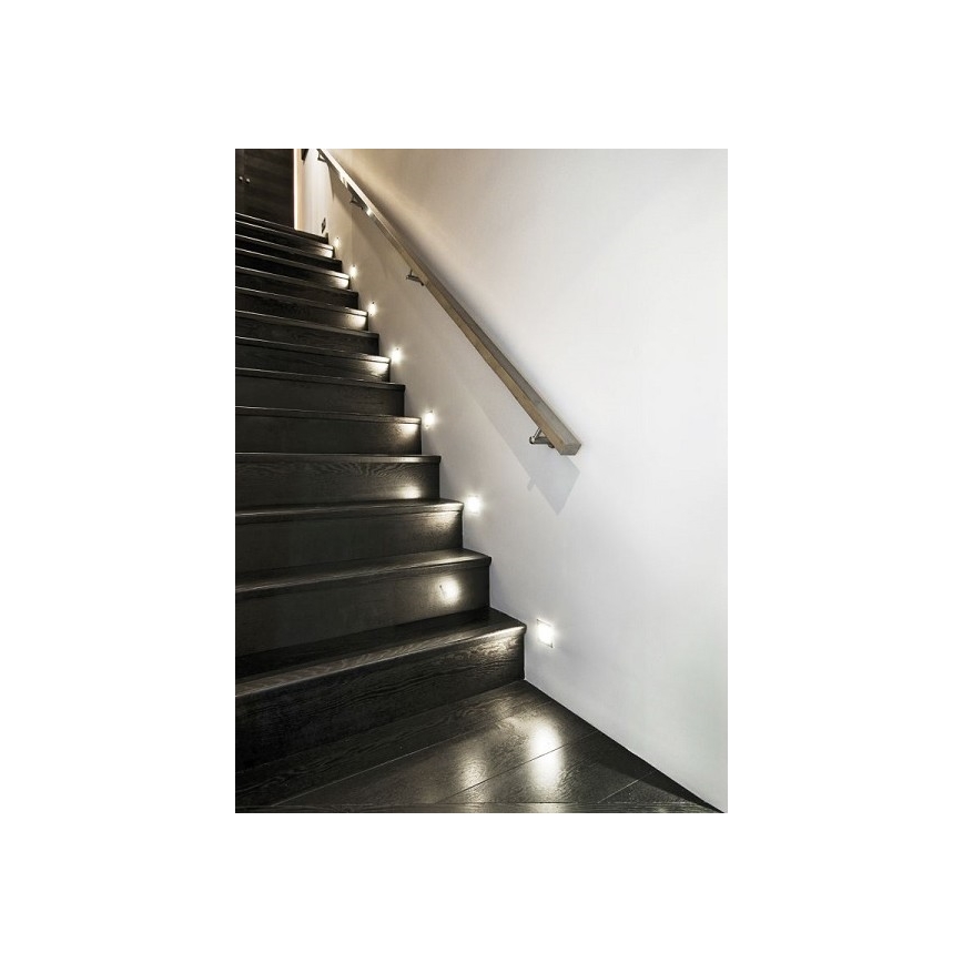 LDST DI-01-B-BZ12 - LED trappelampe DIANA LED/1,2W/230V hvid 6500K