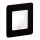 LDST DI-01-SC-BZ9 - LED trappelys DIANA 9xLED/1,2W/230V mat sort 6500K