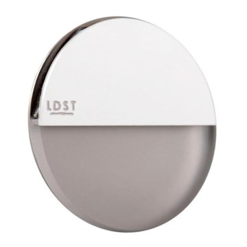 LDST RO-01-B-BZ4 - LED trappebelysning ROBIN 4xLED/1,2W/230V hvid 6500K