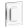 LDST SP-01-B-BZ8 - LED trappebelysning SPACE 8xLED/1,2W/230V hvid 6500K