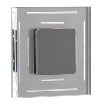 LDST SP-01-SC-BZ8 - LED trappelampe SPACE 8xLED/1,2W/230V mat sort 6500K