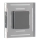 LDST SP-01-SC-BZ8 - LED trappelampe SPACE 8xLED/1,2W/230V mat sort 6500K