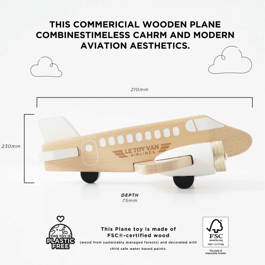 Le Toy Van - Træ fly