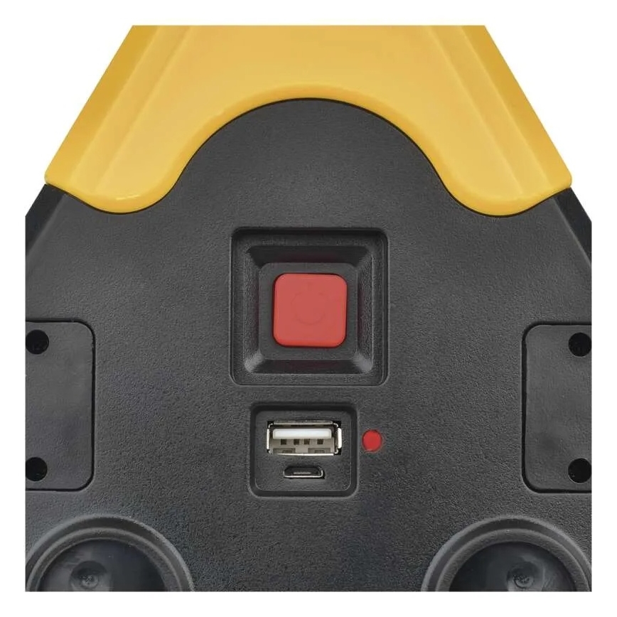 LED-advarselstrekant LED/5V 1800 mAh