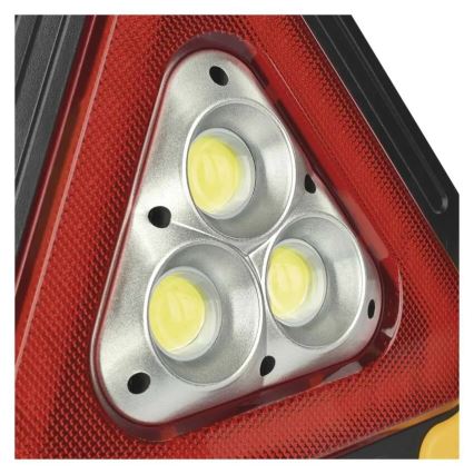 LED-advarselstrekant LED/5V 1800 mAh