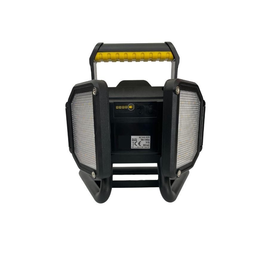 LED arbejdslampe dæmpbar LED/50W/5V 12000 mAh IP54