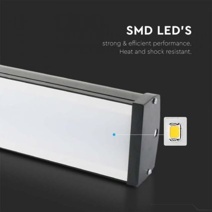 LED arbejdslampe High Bay LED/100W/230V 4000K IP65