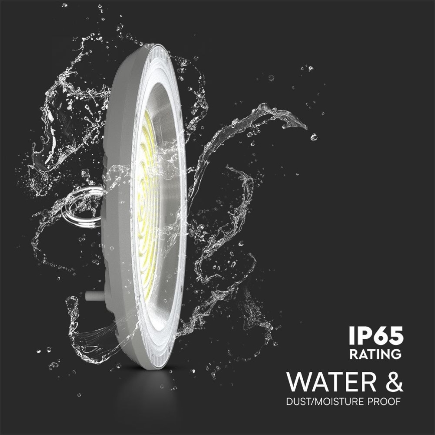 LED arbejdslampe High Bay LED/150W/230V 3000/4000/6500K IP65 ø 27,7 cm