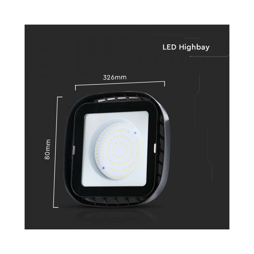 LED arbejdslampe High Bay LED/200W/230V 4000K IP65