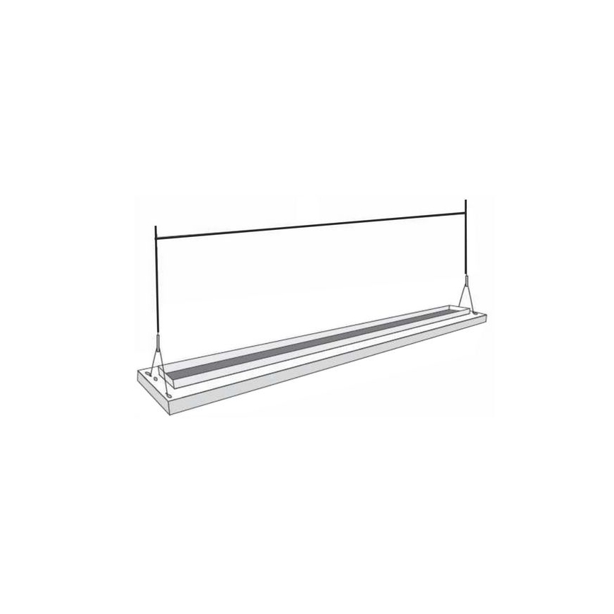 LED arbejdslampe LAS LED/74,8W/230V