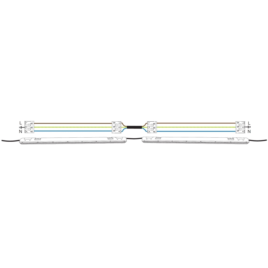 LED arbejdslampe LED/33W/230V 4000K IP65