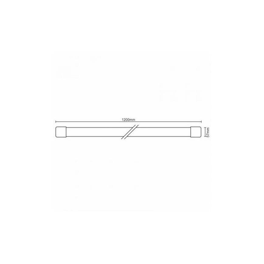 LED arbejdslampe LED/36W/230V IP40