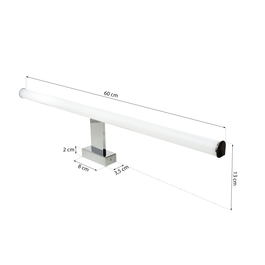 LED badeværelses spejlbelysning DUNA LED/13,8W/230V IP44