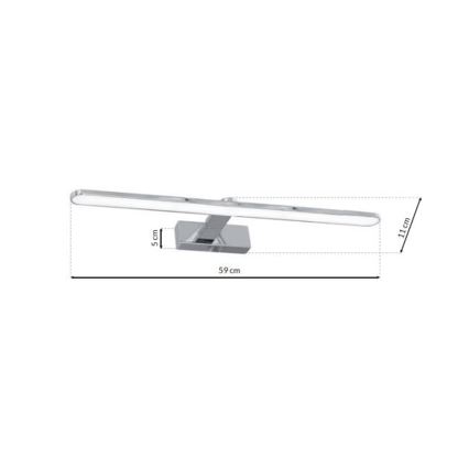 LED badeværelses spejlbelysning SPLASH LED/12W/230V IP44