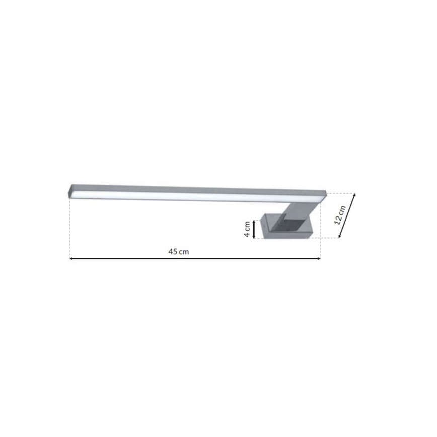 LED badeværelses væglampe SHINE 1xLED/11W/230V IP44