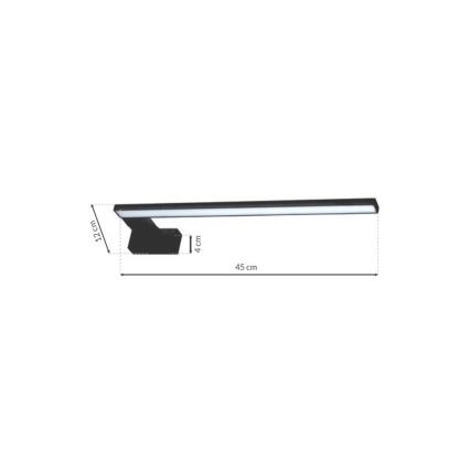 LED badeværelses væglampe SHINE 1xLED/11W/230V IP44