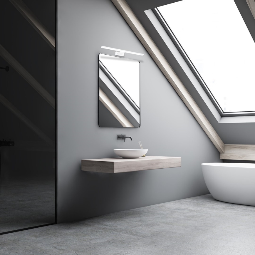 LED badeværelses væglampe SHINE LED/7W/230V 40 cm IP44 hvid