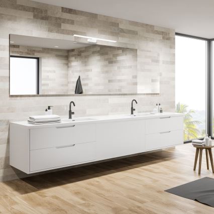 LED badeværelses væglampe SHINE LED/7W/230V 40 cm IP44 hvid