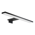 LED badeværelsesbelysning til spejl LED/8W/230V 4000K 50 cm IP44 sort