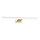 LED Badeværelsesbelysning til spejl SHINE LED/13,8W/230V IP44 hvid/guld