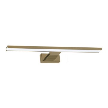 LED Badeværelsesbelysning til spejl SHINE LED/13,8W/230V IP44 messing