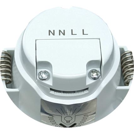 LED indbygningsarmatur til badeværelse BONO LED/8W/230V 3000K IP65 mat krom