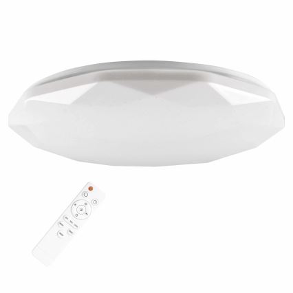 LED badeværelseslampe dæmpbar GALAXY LED/72W/230V diameter 49 cm 3000-6000K IP44 + fjernbetjening