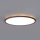 LED badeværelseslampe m. bevægelses- og skumringssensor NIVERA LED/24W/230V IP54 3000/4000/6000K diameter 30 cm sort + fjernbetjening