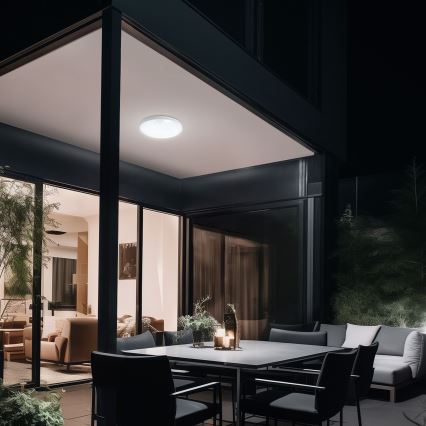LED væglampe til badeværelse med bevægelsessensor NYMPHEA PROXI LED/18W/230V IP54 3000K