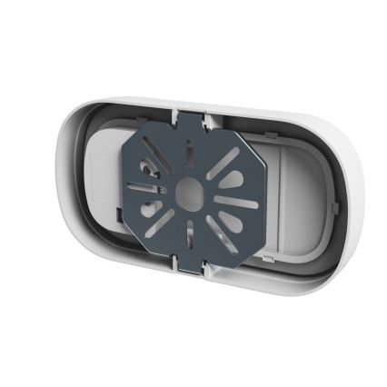 LED væglampe til badeværelse PASTILO LED/10W/230V 2700/4000/6000K IK10 IP54 hvid oval
