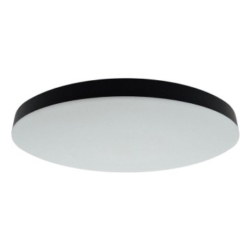 LED badeværelsesloftlampe FLUME LED/10W/230V Ø22,5 cm IP44 sort
