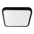 LED Badeværelsesloftlampe SAMSUNG CHIP LED/18W/230V IP44 4000K 25x25 cm sort