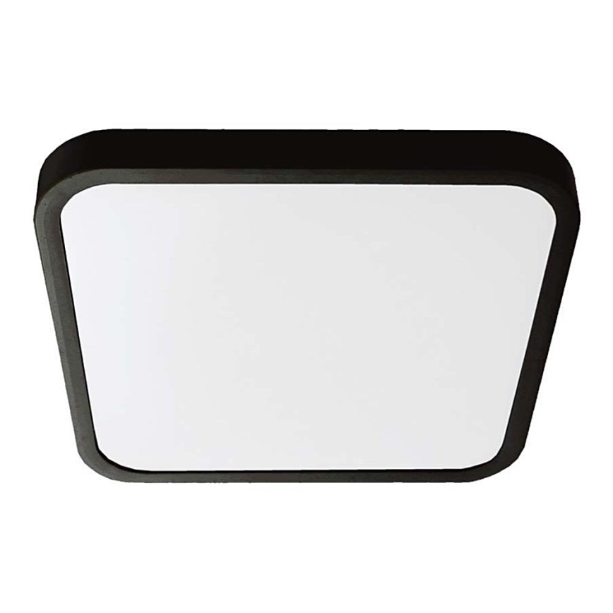 LED Badeværelsesloftlampe SAMSUNG CHIP LED/18W/230V IP44 4000K 25x25 cm sort