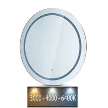 LED badeværelsesspejl m. belysning LED/25W/230V 3000/4000/6400K IP44