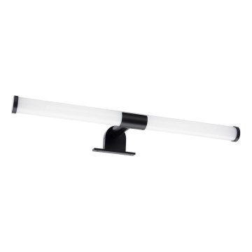 LED badeværelsesspejlbelysning 2-i-1 APA LED/6W/230V 40 cm IP44 sort