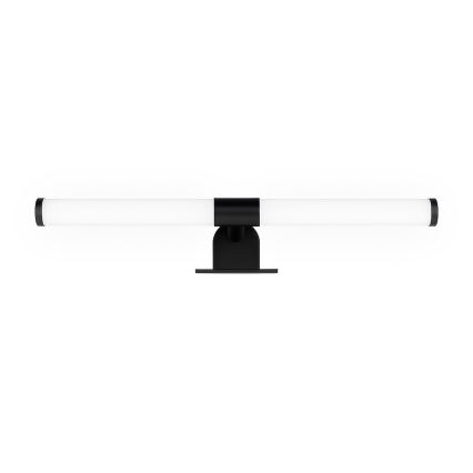 LED badeværelsesspejlbelysning 2-i-1 APA LED/6W/230V 40 cm IP44 sort