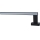 LED badeværelsesvæglampe SHINE LED/11W/230V 42 cm IP44 sort