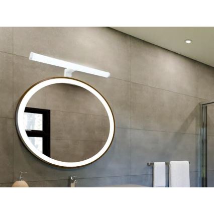 LED-belysning til badeværelsesspejl, 10 W/230 V, 45 cm, IP44, hvid