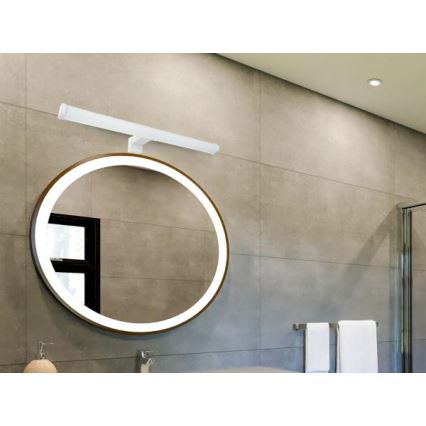 LED-belysning til badeværelsesspejl, 10 W/230 V, 45 cm, IP44, hvid