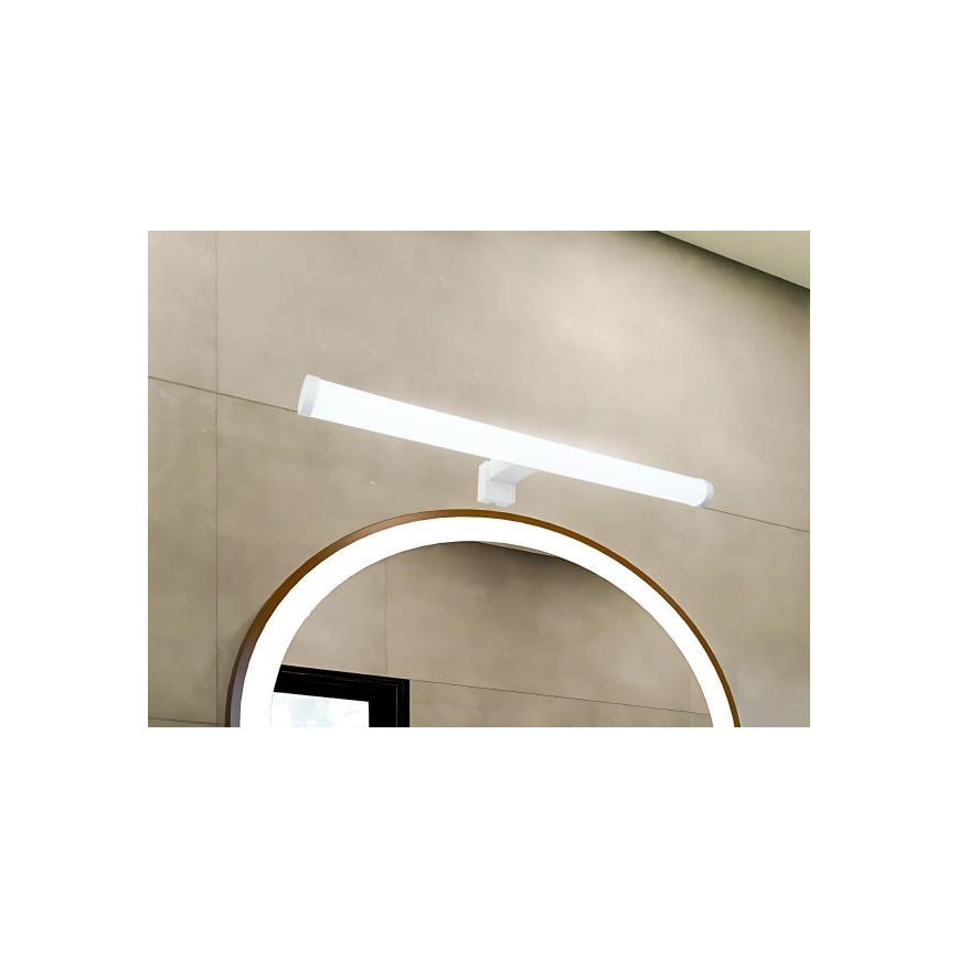 LED-belysning til badeværelsesspejl, 10 W/230 V, 45 cm, IP44, hvid