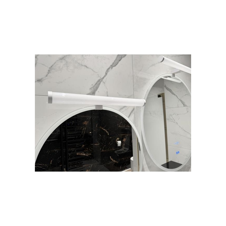 LED-belysning til badeværelsesspejl, 10 W/230 V, 45 cm, IP44, hvid