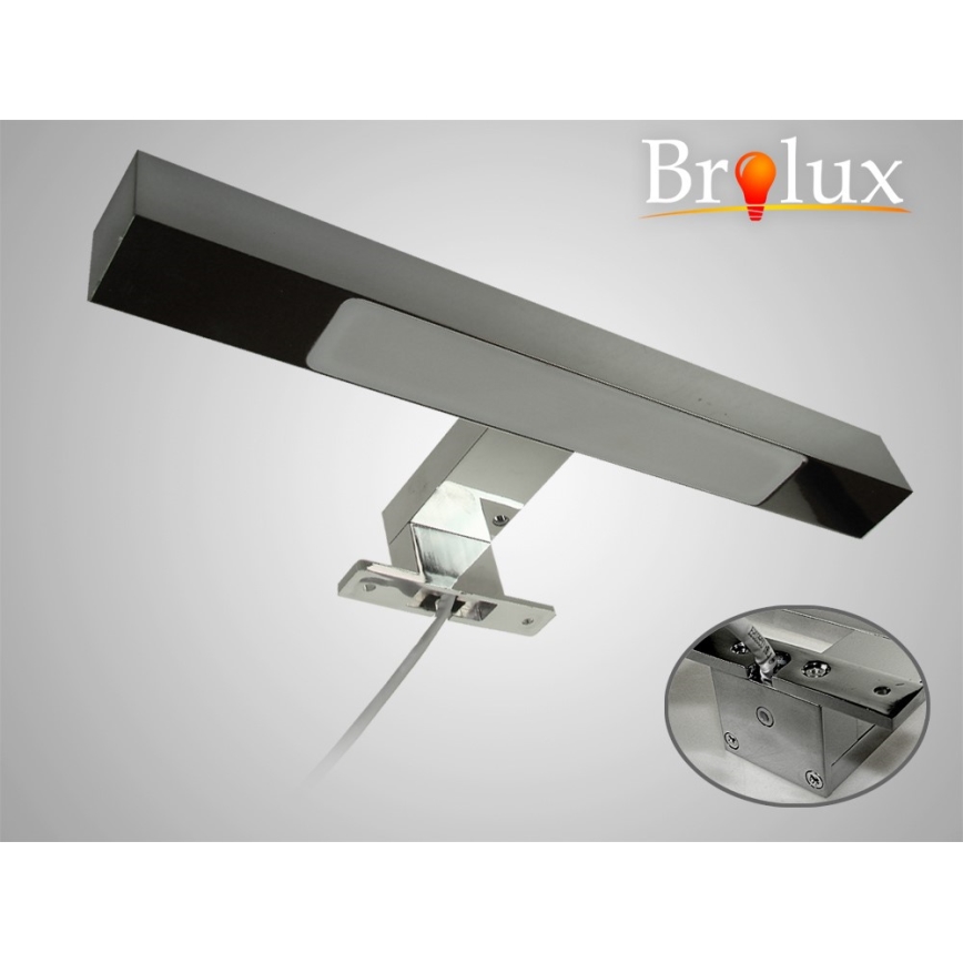 LED-belysning til badeværelsesspejl GAMEL LED/6W/230V 30 cm IP44 blank krom