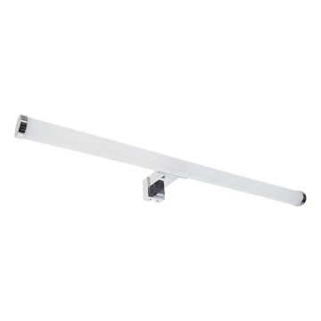 LED belysning til badeværelsesspejl LED/12W/230V 59,5 cm IP44 blank krom