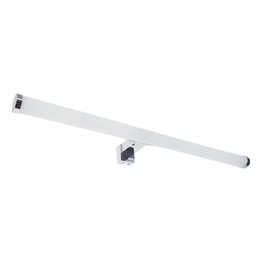 LED belysning til badeværelsesspejl LED/12W/230V 59,5 cm IP44 blank krom