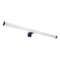 LED-belysning til badeværelsesspejl LED/12W/230V 59,5 cm IP44 sort