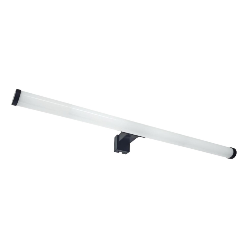 LED-belysning til badeværelsesspejl LED/12W/230V 59,5 cm IP44 sort